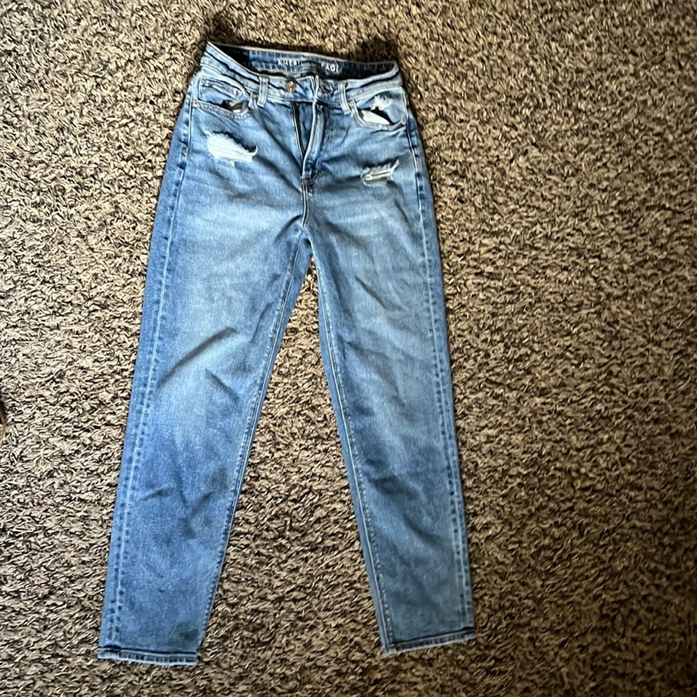AE mom jeans